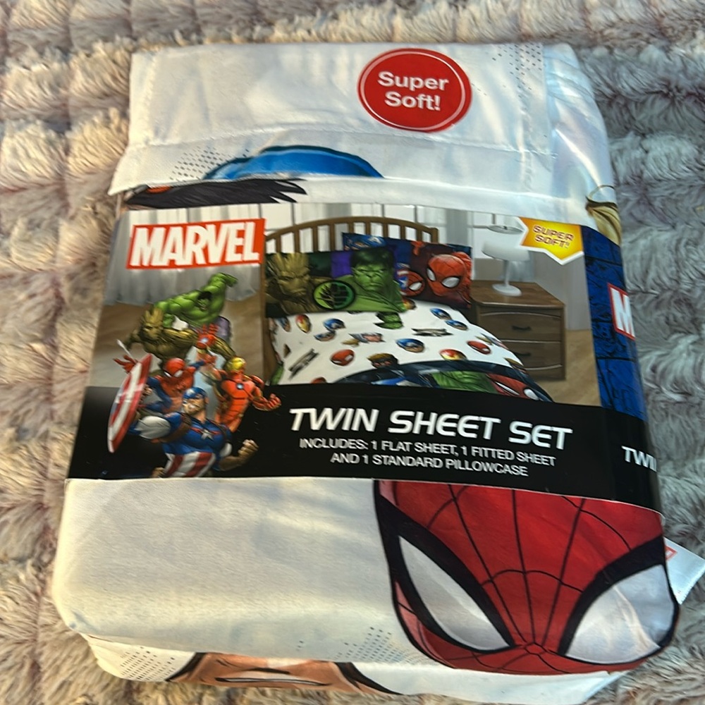 MARVEL Avengers twin sheets set